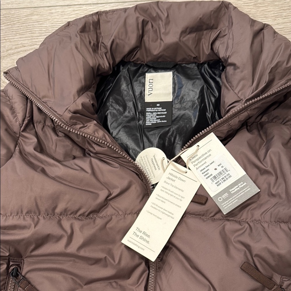 Vuori XS Hillside Down Puffer Jacket women’s - Picture 3 of 10